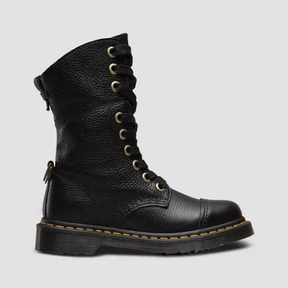 Dr. Martens Women's AIMILITA Combat Boots - Picture 1 of 12
